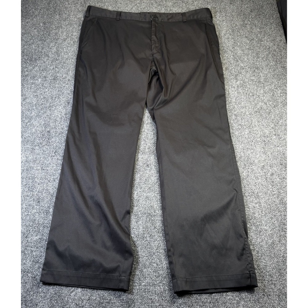 Nike Golf Dri-Fit Mens Black Pants 40x32 Polyester &‎ Spandex Comfortable Fit